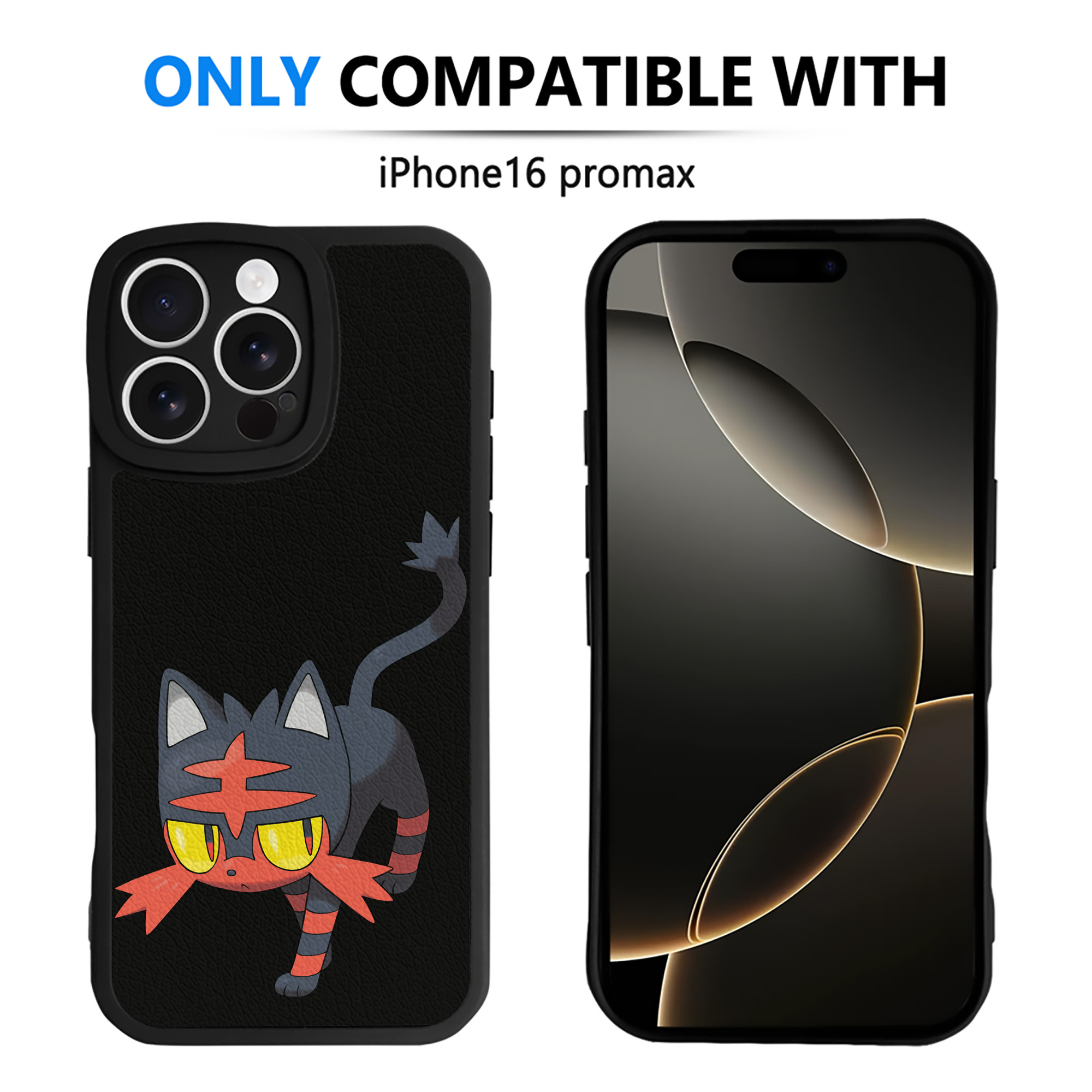 （画像用） ポケットモンスター Pokémon 【iPhone 16シリーズ対応】シリコンスマホケース（レザー調） 材質：シリコン